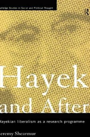 Cover of Hayek and After