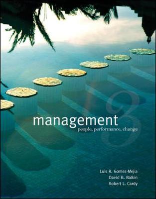 Book cover for Management with Online Learning Center with Premium Content Card