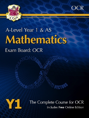 Book cover for A-Level Maths for OCR: Year 1 & AS Student Book with Online Edition