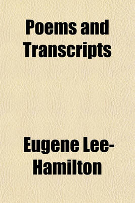 Book cover for Poems and Transcripts