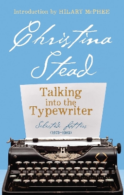 Cover of Talking into the Typewriter