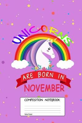 Book cover for Unicorns Are Born in November