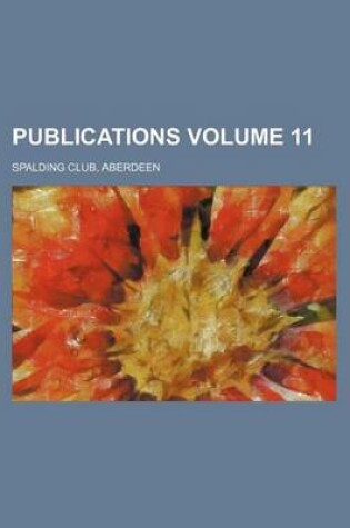 Cover of Publications Volume 11