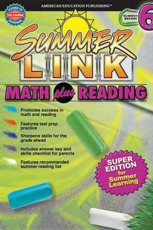 Cover of Math Plus Reading, Grades 5 - 6