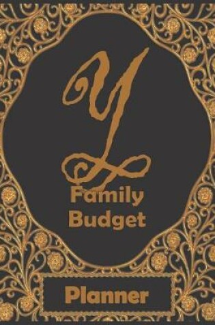 Cover of Y Family Budget Planner