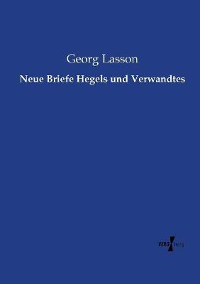 Book cover for Neue Briefe Hegels und Verwandtes