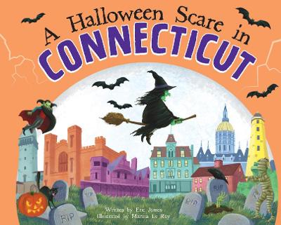 Book cover for A Halloween Scare in Connecticut