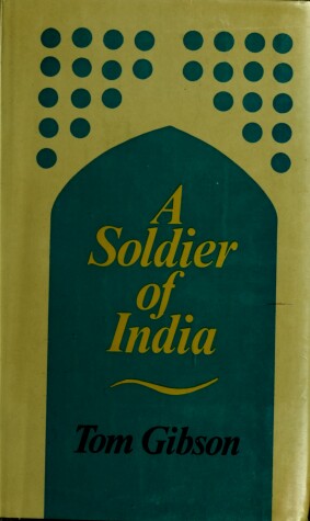 Book cover for A Soldier of India