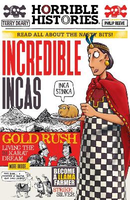 Book cover for Incredible Incas (newspaper edition)