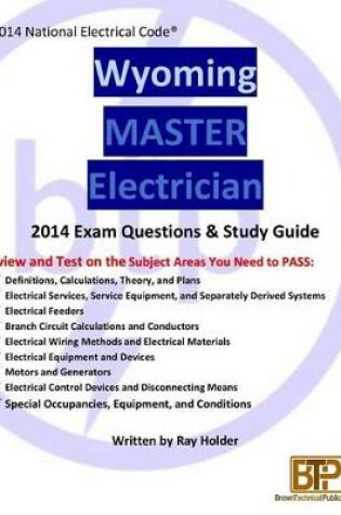 Cover of Wyoming 2014 Master Electrician Study Guide