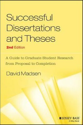 Cover of Successful Dissertations and Theses