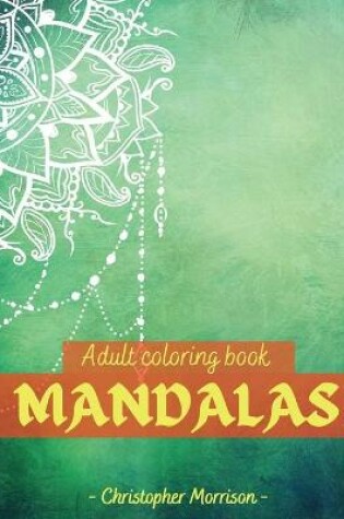 Cover of Mandalas Adult coloring book