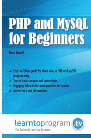 Cover of PHP and MySQL for Beginners