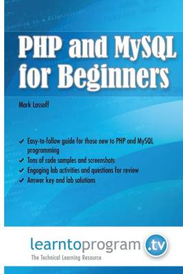 Book cover for PHP and MySQL for Beginners