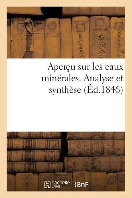 Book cover for Aperçu Sur Les Eaux Minérales. Analyse Et Synthèse