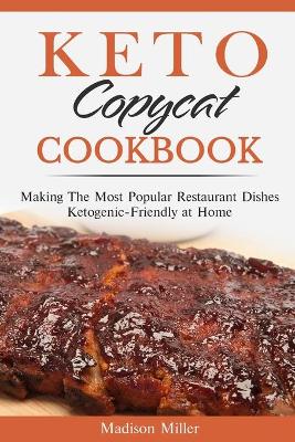 Book cover for Keto Copycat Cookbook