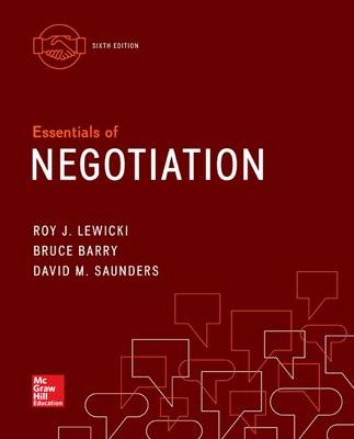 Book cover for Essentials of Negotiation with Connect Access Card