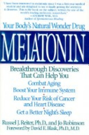 Cover of Melatonin: Your Body's Natural Defence