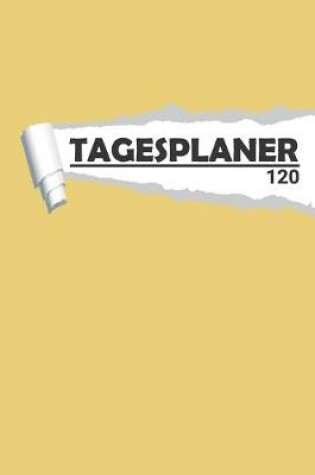 Cover of Tagesplaner Pastel Gelb Retro