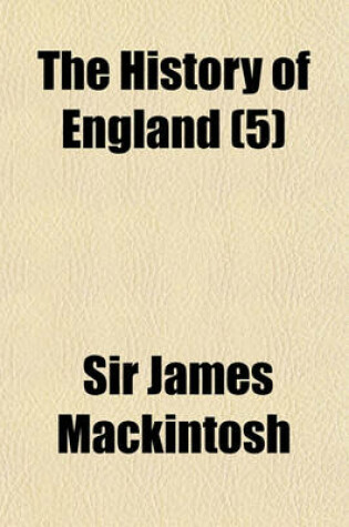 Cover of The History of England Volume 5