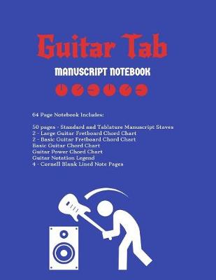 Book cover for Guitar Tab Notebook