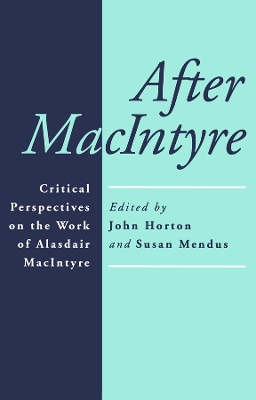 Book cover for After MacIntyre