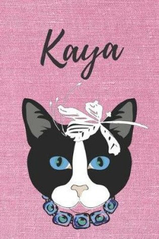Cover of Kaya Katzen-Malbuch / Notizbuch Tagebuch