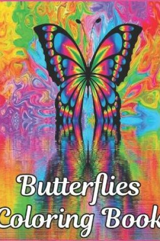 Cover of Butterflies Coloring Book