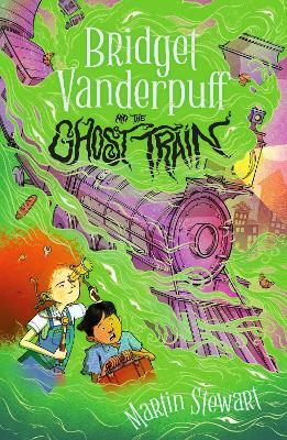 Book cover for Bridget Vanderpuff and the Ghost Train