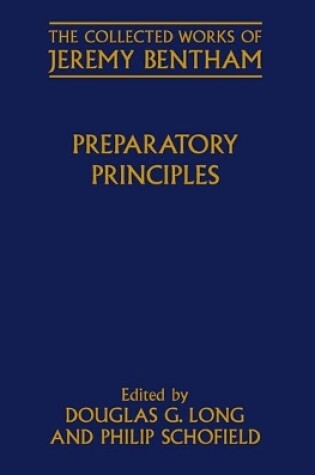 Cover of Preparatory Principles