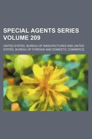 Cover of Special Agents Series Volume 209