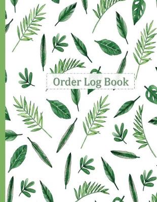 Book cover for Order Log Book