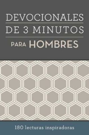 Cover of Devocionales de 3 Minutos Para Hombres
