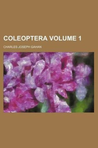 Cover of Coleoptera Volume 1