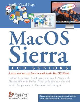 Book cover for Mac OSX for Seniors: The Perfect Computer Book for People Who Want to Work with Macos