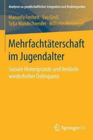 Cover of Mehrfachtäterschaft im Jugendalter