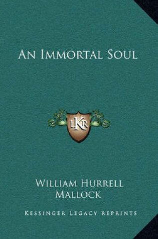 Cover of An Immortal Soul