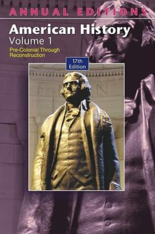 Cover of A/E American History V1