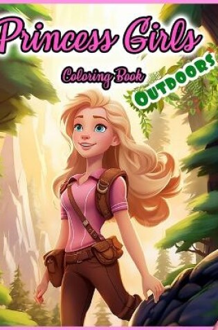 Cover of Princess Girls Coloring Book