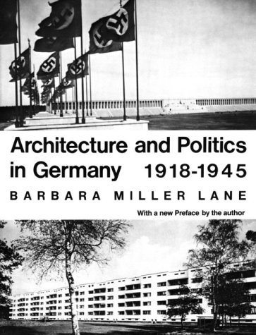 Book cover for Architecture and Politics in Germany, 1918-45