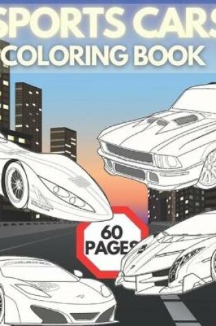 Cover of Sports Car Coloring Book