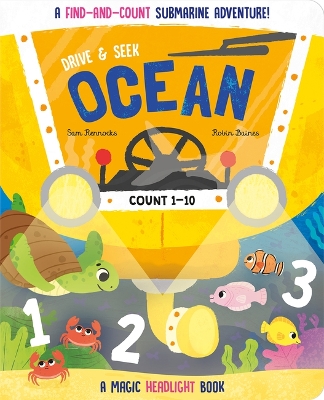 Book cover for Drive & Seek Ocean - A Magic Find & Count Adventure