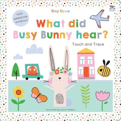Book cover for Tiny Town What Did Busy Bunny Hear?