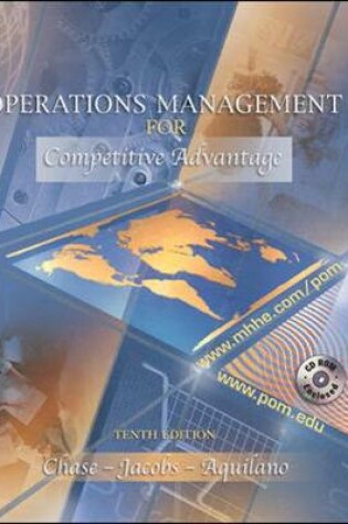 Cover of Operations Management for Competitive Advantage with Student-CD