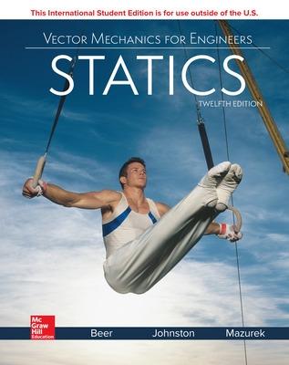 Book cover for ISE Vector Mechanics for Engineers: Statics