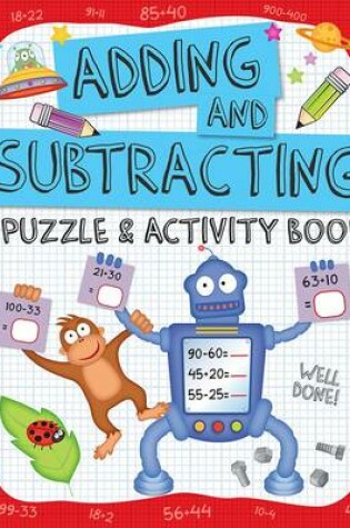 Cover of Adding and Subtracting Puzzle & Activity Book