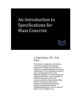 Book cover for An Introduction to Specifications for Mass Concrete