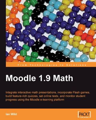 Book cover for Moodle 1.9 Math