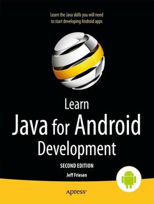 Book cover for Learn Java for Android Development