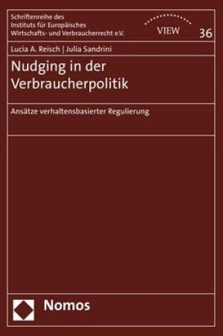 Cover of Nudging in Der Verbraucherpolitik